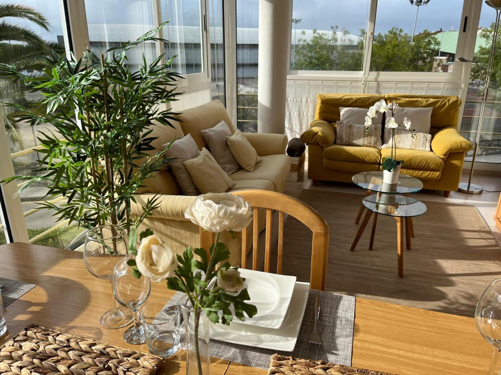Luminoso Apartamento Playa Ris Con Garaje Ноха Экстерьер фото